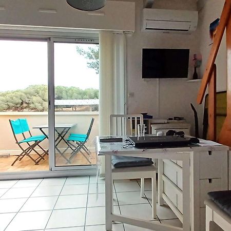 Appartement T2 Climatise Avec Mezzanine, Piscine Et Parking, Proche Plage - Agde - Fr-1-607-119 外观 照片
