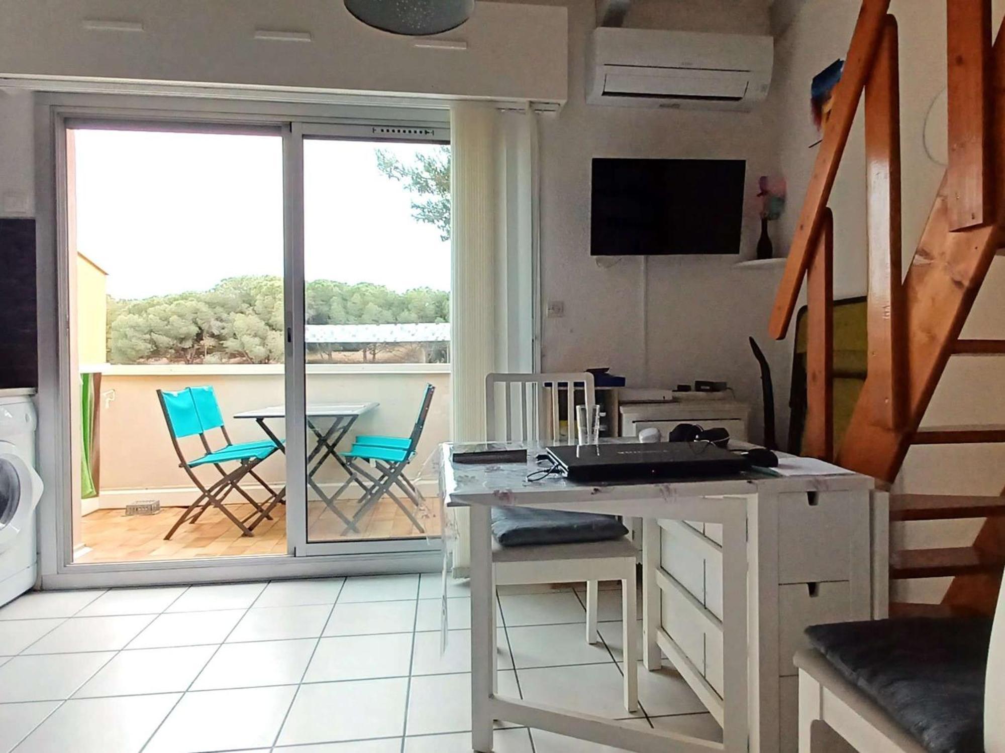 Appartement T2 Climatise Avec Mezzanine, Piscine Et Parking, Proche Plage - Agde - Fr-1-607-119 外观 照片